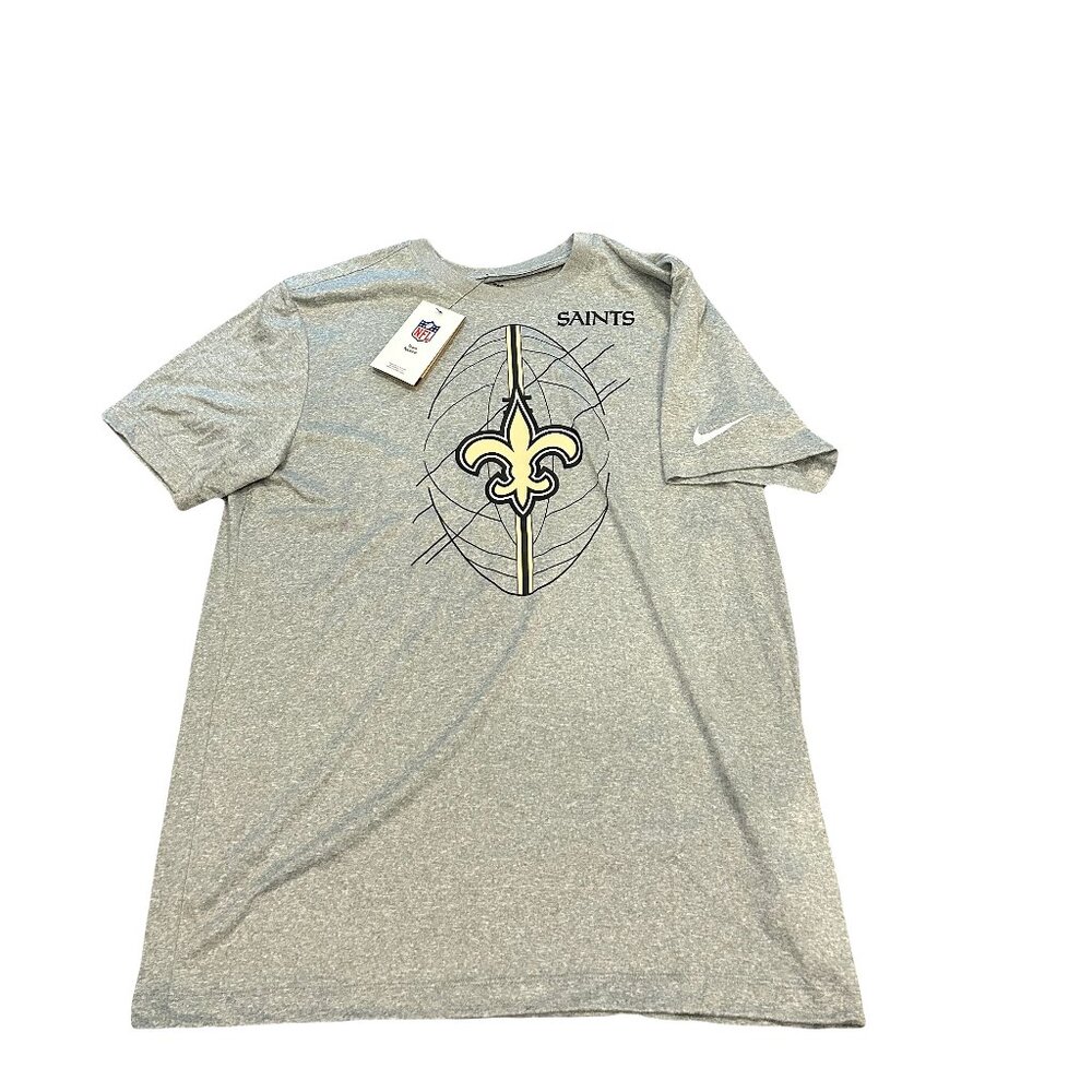 NWT New Orleans Saints Nike Dri-Fit Football Icon Performance T-Shirt